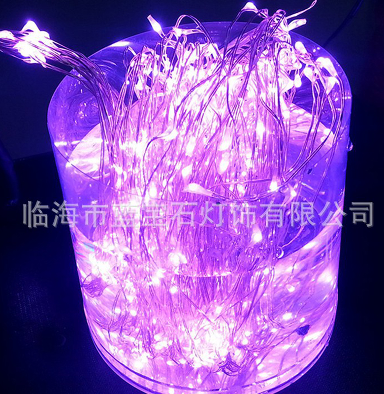 10M 100LED Solar Light String Pink Color Xmas Holiday Light Outdoor Decor Lamp For Party Wedding Garden Christmas Fairy